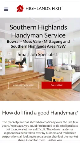 Highlands fixit dektop site m